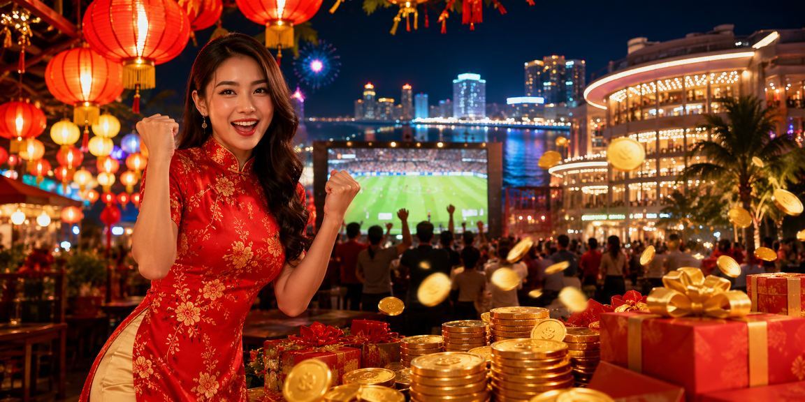 Không khí giải trí casino sôi động tại chợ đêm Quy Nhơn về đêm